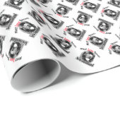 Papier Cadeau Terre-Neuve doit aimer Drool (Coin rond)