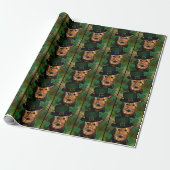 PAPIER CADEAU TERRIER AIRDALÉ (Déroulé)