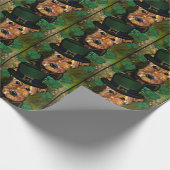 PAPIER CADEAU TERRIER AIRDALÉ (Coin)