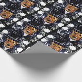 PAPIER CADEAU TERRIER AIREDALE (Coin)