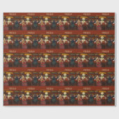 PAPIER CADEAU TERRIER AIREDALE & AMIS       (Plat)