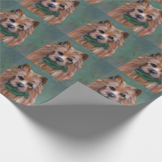 PAPIER CADEAU TERRIER AUSTRALIEN (Coin)