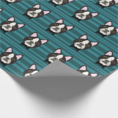 Papier Cadeau Terrier de Boston (Coin)