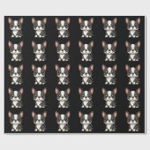 Papier Cadeau Terrier de Boston (Plat)