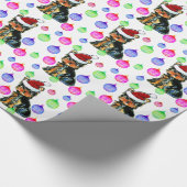 PAPIER CADEAU TERRIER DU YORKSHIRE (Coin)