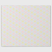 Papier Cadeau Tessellation de Pink et Yellow Pinwheel (Plat)