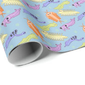 Papier Cadeau Test cambrien de Kawaii (Coin rond)