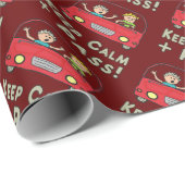 Papier Cadeau Test de conduite calme (Coin rond)