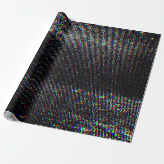 Papier Cadeau Tester la texture des rayures de l'écran. (Déroulé)