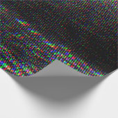 Papier Cadeau Tester la texture des rayures de l'écran. (Coin)