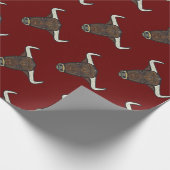 Papier Cadeau Tête Bull (Coin)