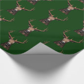 Papier Cadeau Tête de cerf (Coin)