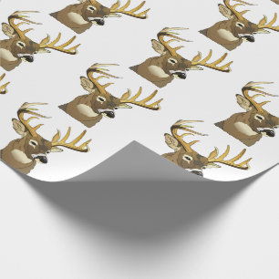Papier Cadeau Tête de cerf