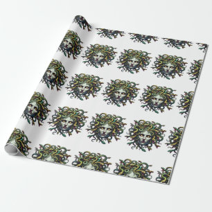Papier Cadeau Tête de Madusa