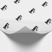 Papier Cadeau Tête d'île de Pâques (Coin)