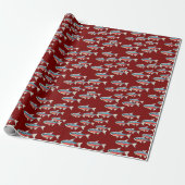 Papier Cadeau Tétra Néon (Déroulé)