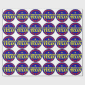 PAPIER CADEAU TEXAN CERTIFIÉ (Plat)