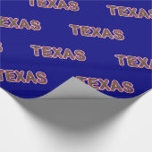 Papier Cadeau Texan de Bluebonnet (Coin)
