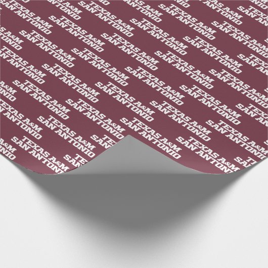 Papier Cadeau Texas A&M San Antonio (Coin)