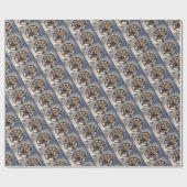 Papier Cadeau Texas Lone Star (Plat)