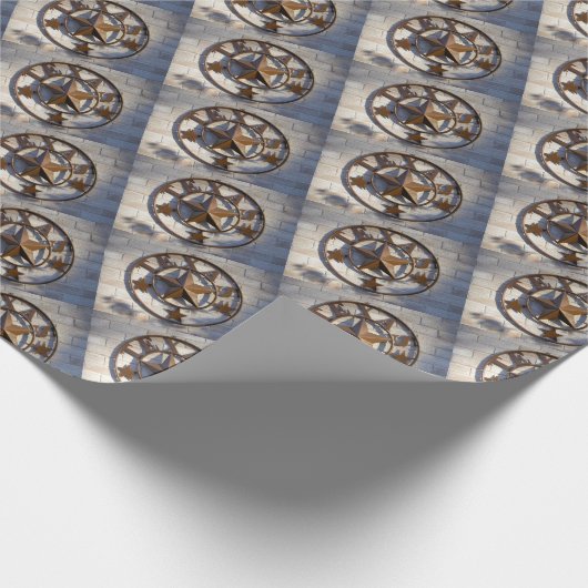 Papier Cadeau Texas Lone Star (Coin)