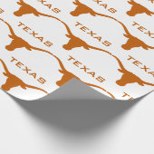 Papier Cadeau Texas Longhorn (Coin)