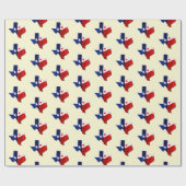 Papier Cadeau Texas Love (Plat)
