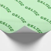 Papier Cadeau Texte celtique (Coin)