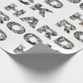 Papier Cadeau Texte en granit dur (Coin)