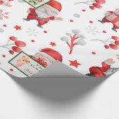 Papier Cadeau Texte et nom des fentes et de la Personnaliser Ren (Coin)