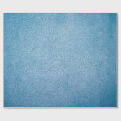 Papier Cadeau textile bleu (Plat)