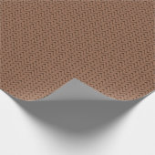Papier Cadeau Textile Brown (Coin)