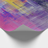 Papier Cadeau texture Abstraite. 2d illustration. Main expressiv (Coin)
