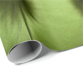 Papier Cadeau texture Arrière - plan du capitone vert foncé auth (Coin rond)