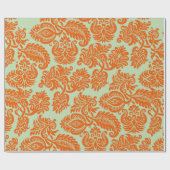 Papier Cadeau Texture arrière - plan orange transparente (Plat)