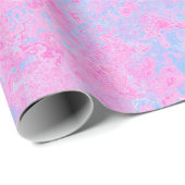 Papier Cadeau texture Arrière - plan rose bleu clair (Coin rond)