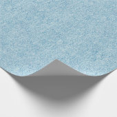 Papier Cadeau Texture bleu-clair de denim (Coin)