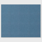 Papier Cadeau Texture bleue de toile de jute (Plat)