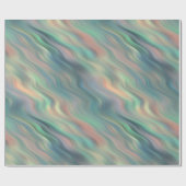 Papier Cadeau Texture bleue Iris Wavy (Plat)