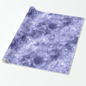 Papier Cadeau Texture croûtée bleu foncé (Déroulé)