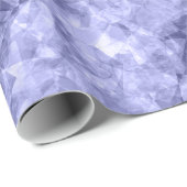 Papier Cadeau Texture croûtée bleu foncé (Coin rond)