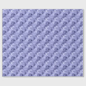 Papier Cadeau Texture croûtée bleu foncé (Plat)