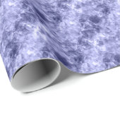 Papier Cadeau Texture croûtée bleu foncé (Coin rond)
