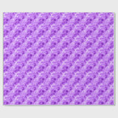 Papier Cadeau Texture crumplée violette (Plat)