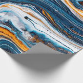 Papier Cadeau Texture d'art fluide. Arrière - plan avec mélange  (Coin)
