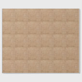 Papier Cadeau texture de burlap Brown, tissu rustique. (Plat)