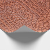 Papier Cadeau texture de fond en cuir Brown, abstrait, a (Coin)