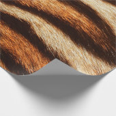 Papier Cadeau texture de fourrure de tigre (Coin)