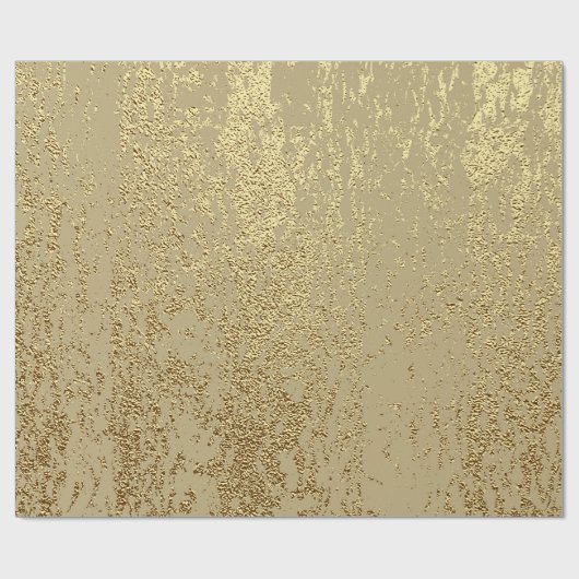 Papier Cadeau Texture de grunge d'or pour créer un effet déprimé (Plat)