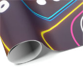 Papier Cadeau Texture de la peau de serpent sans transparence. r (Coin rond)